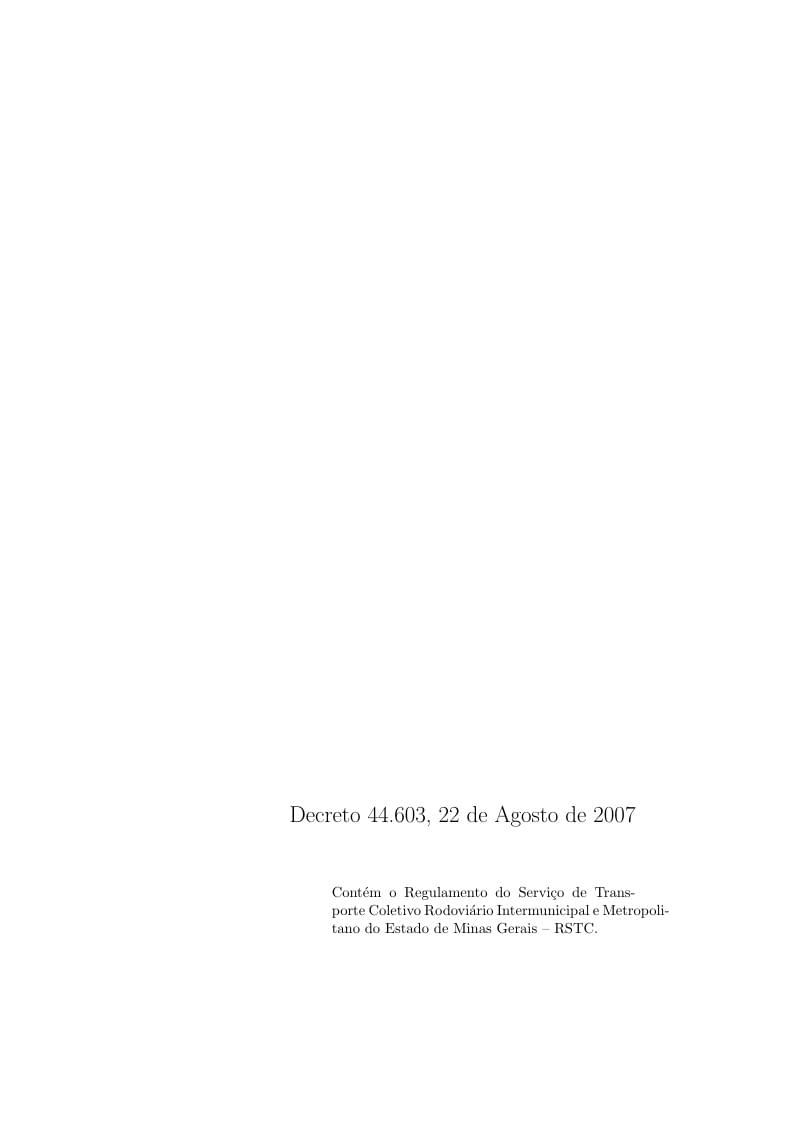 Legislation Template