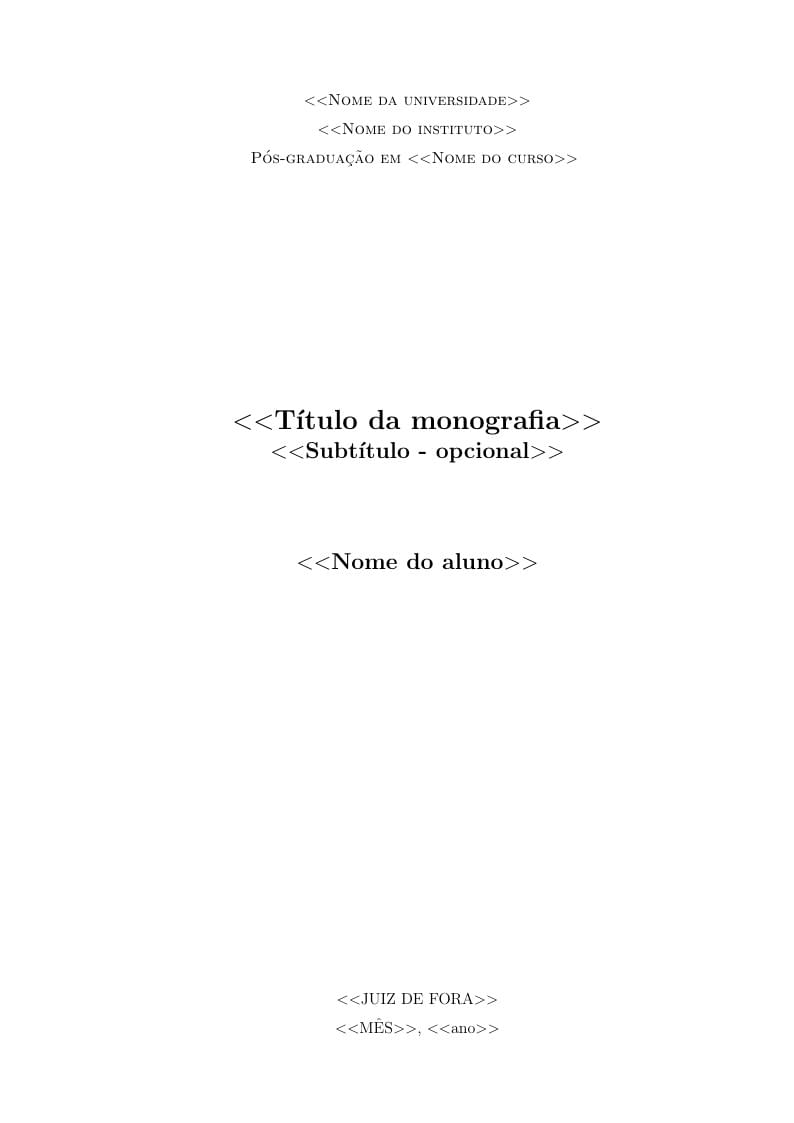 MonografiaModelo UFJF