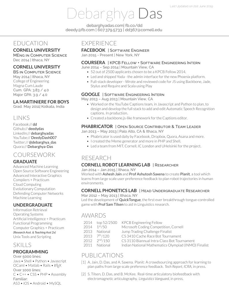 Deedy CV