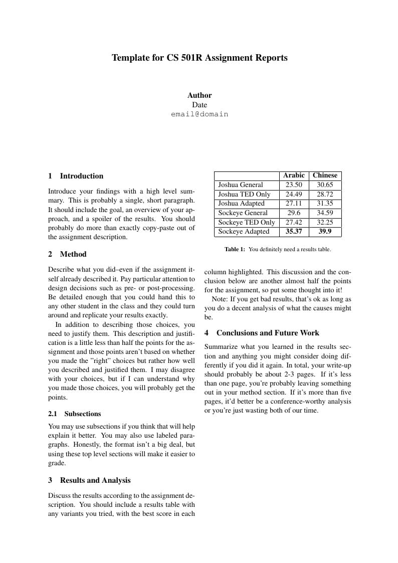 CS501R Assignment Template