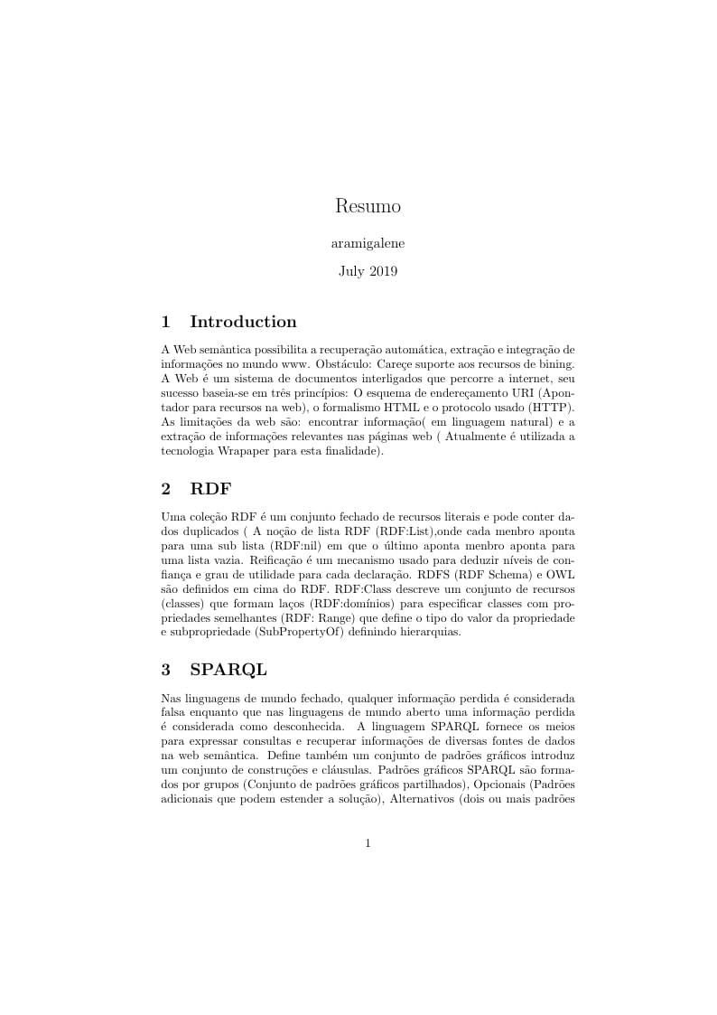 Resumo: Capítulo 6
