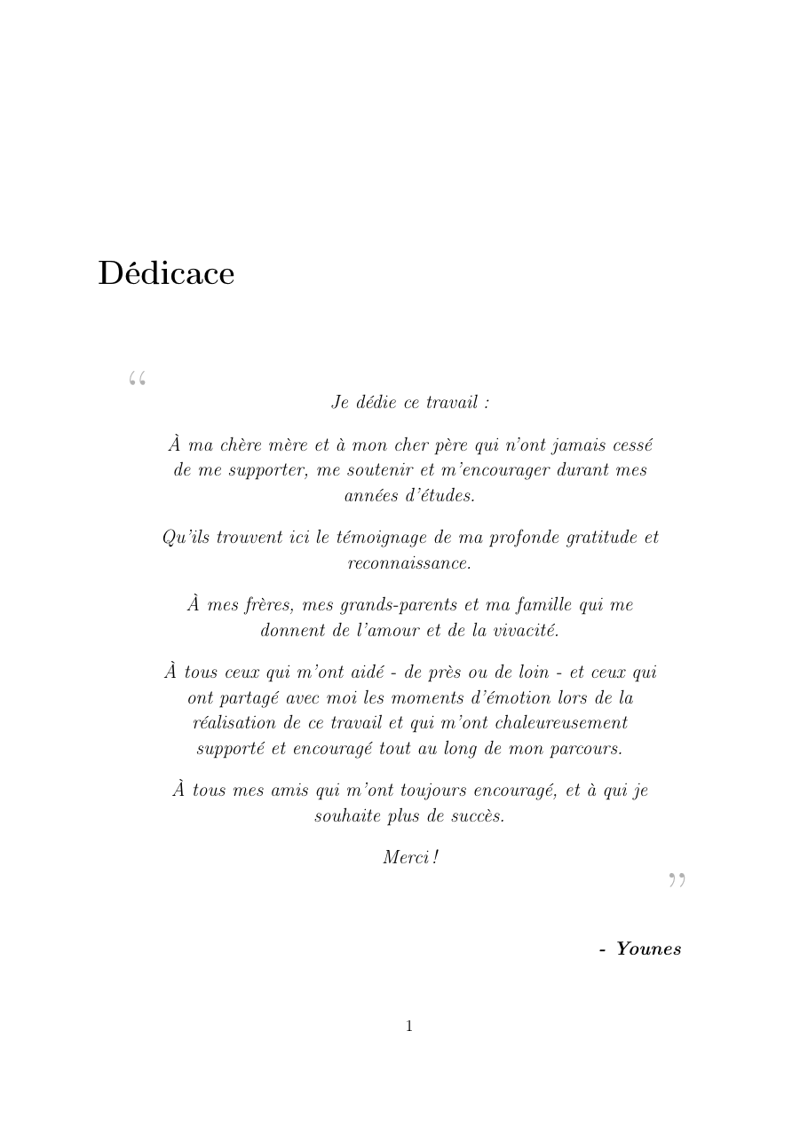 Graduation Project Report