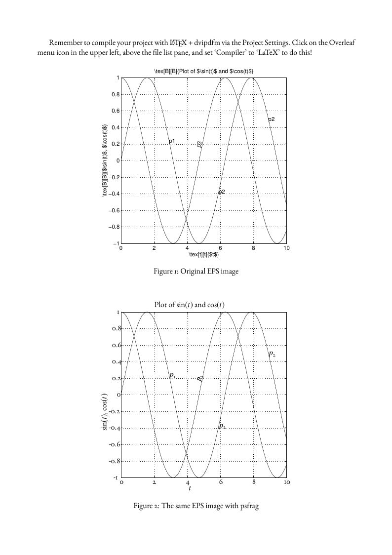 Psfrag Example