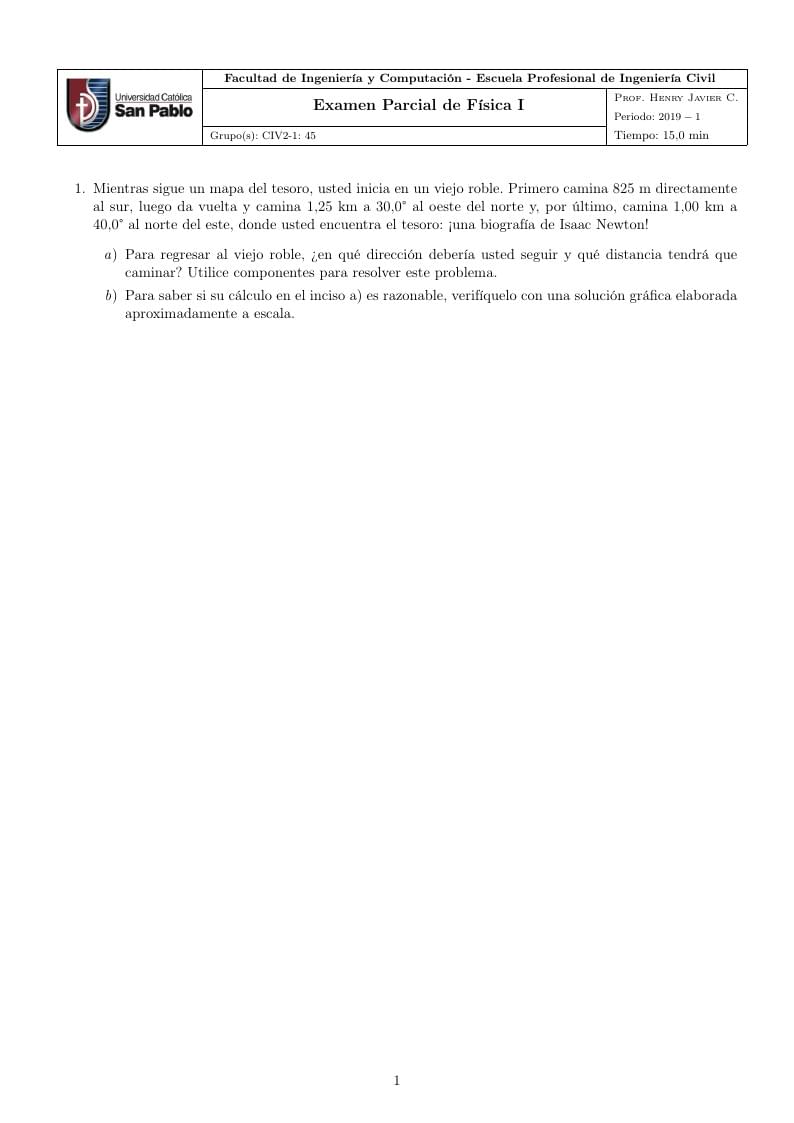 Examen Fisica