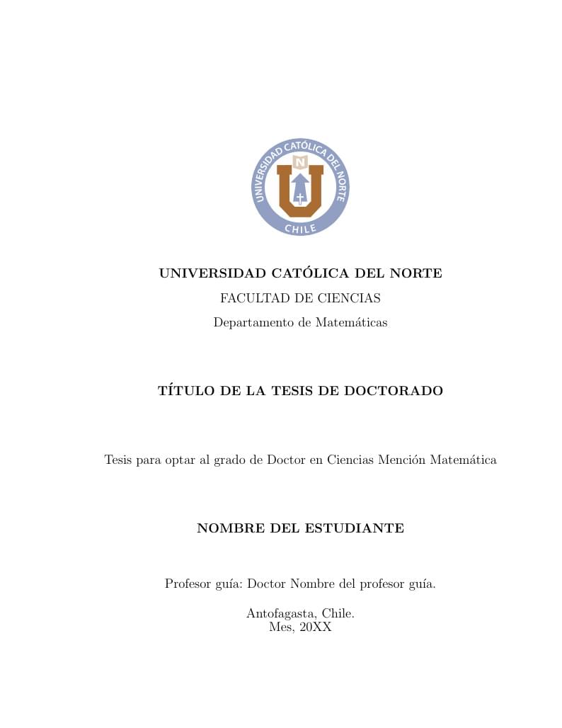 Formato de Tesis Doctoral UCN