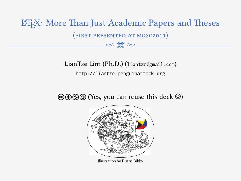 LaTeX: More Than Just Academic Papers and Theses