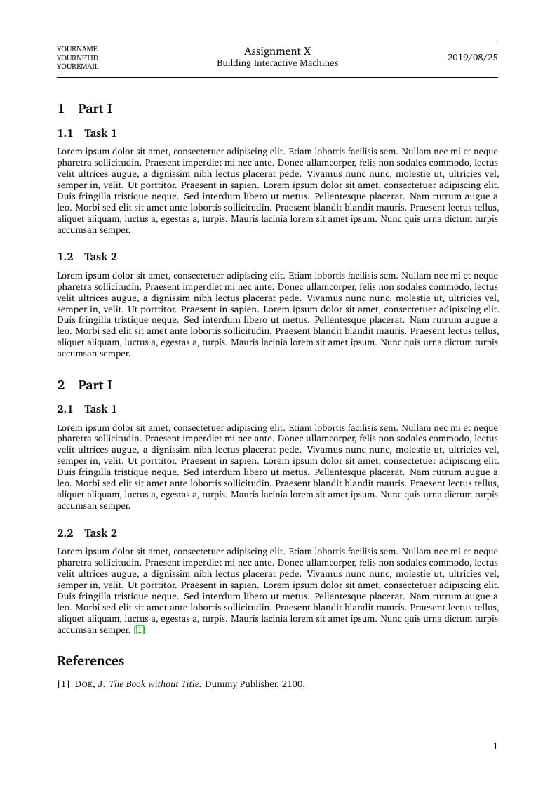 Assignment Template for Yale CPSC 459-559