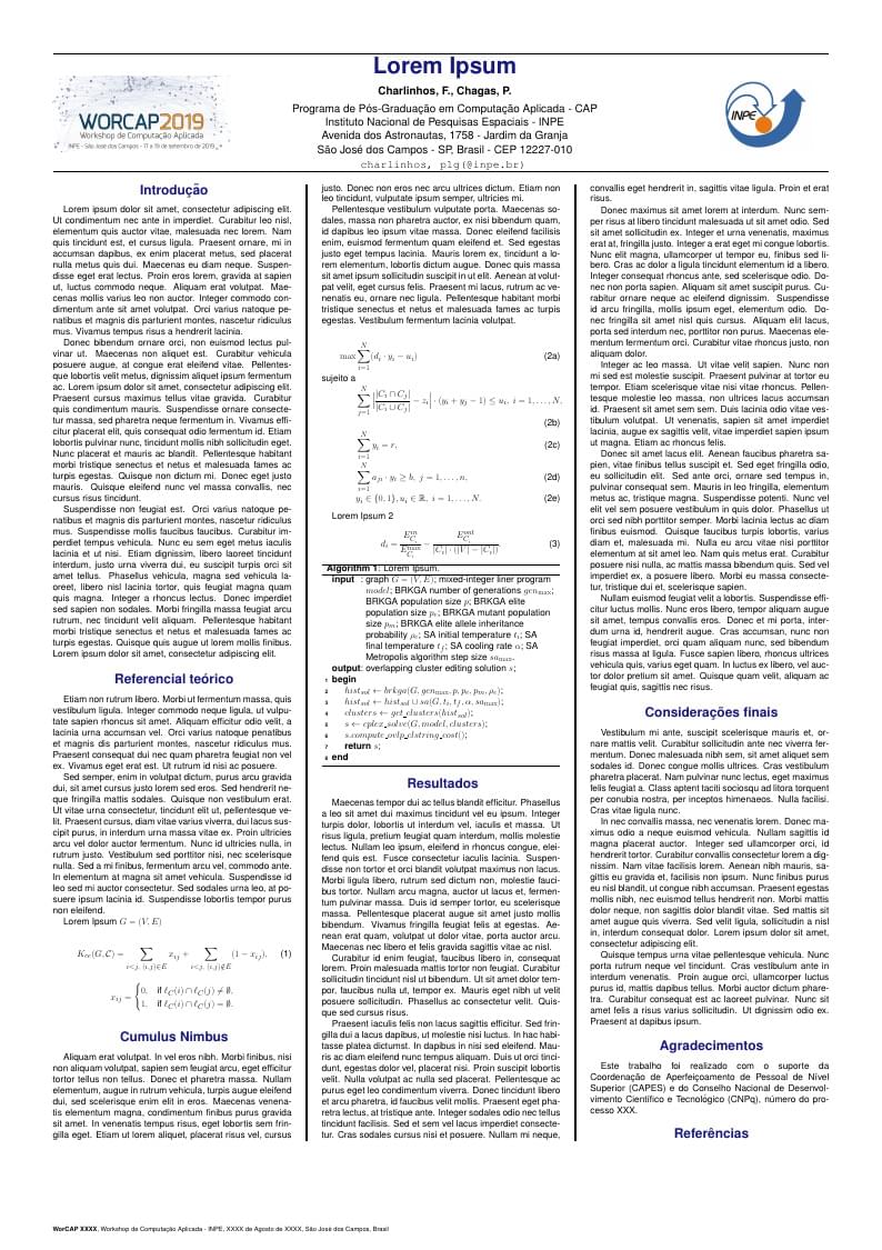 Poster INPE WorCAP