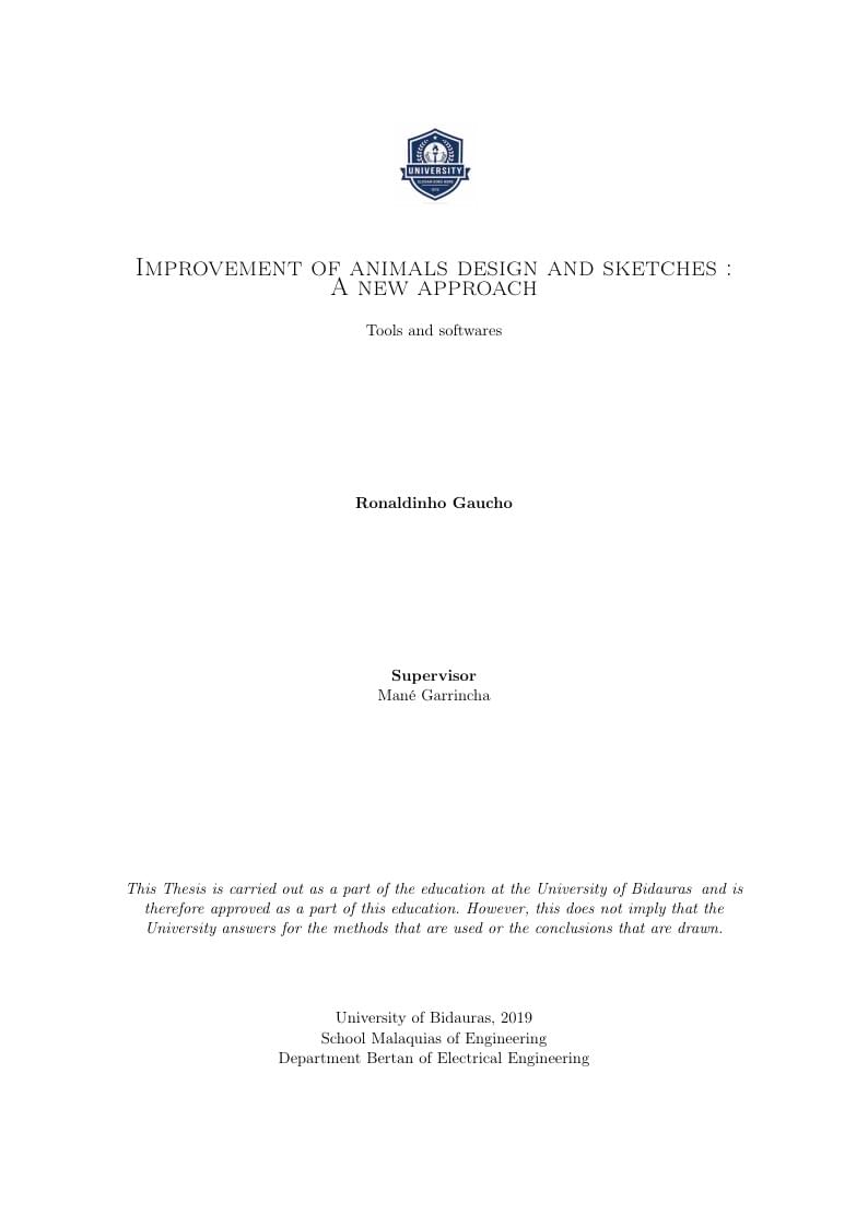 Dissertation and Thesis - Flex Model
