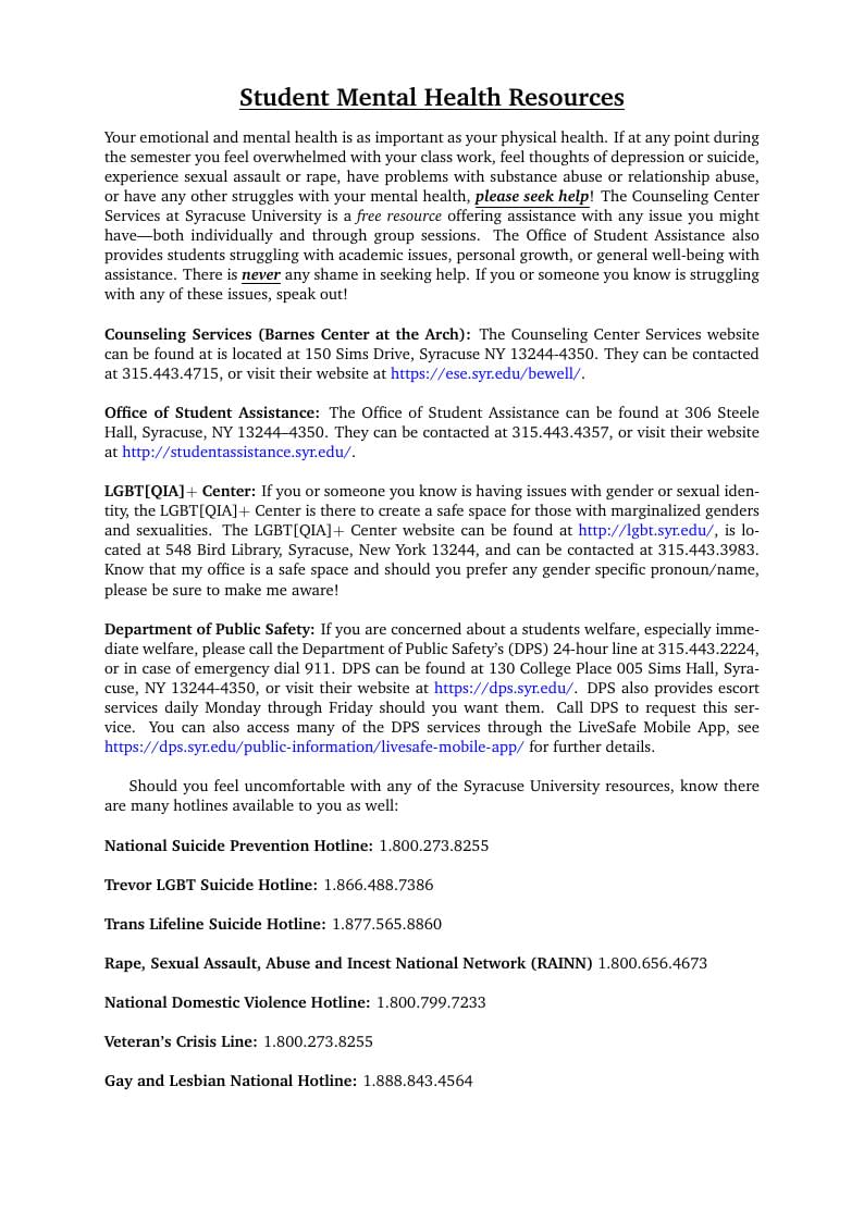 Mental Health Services Template