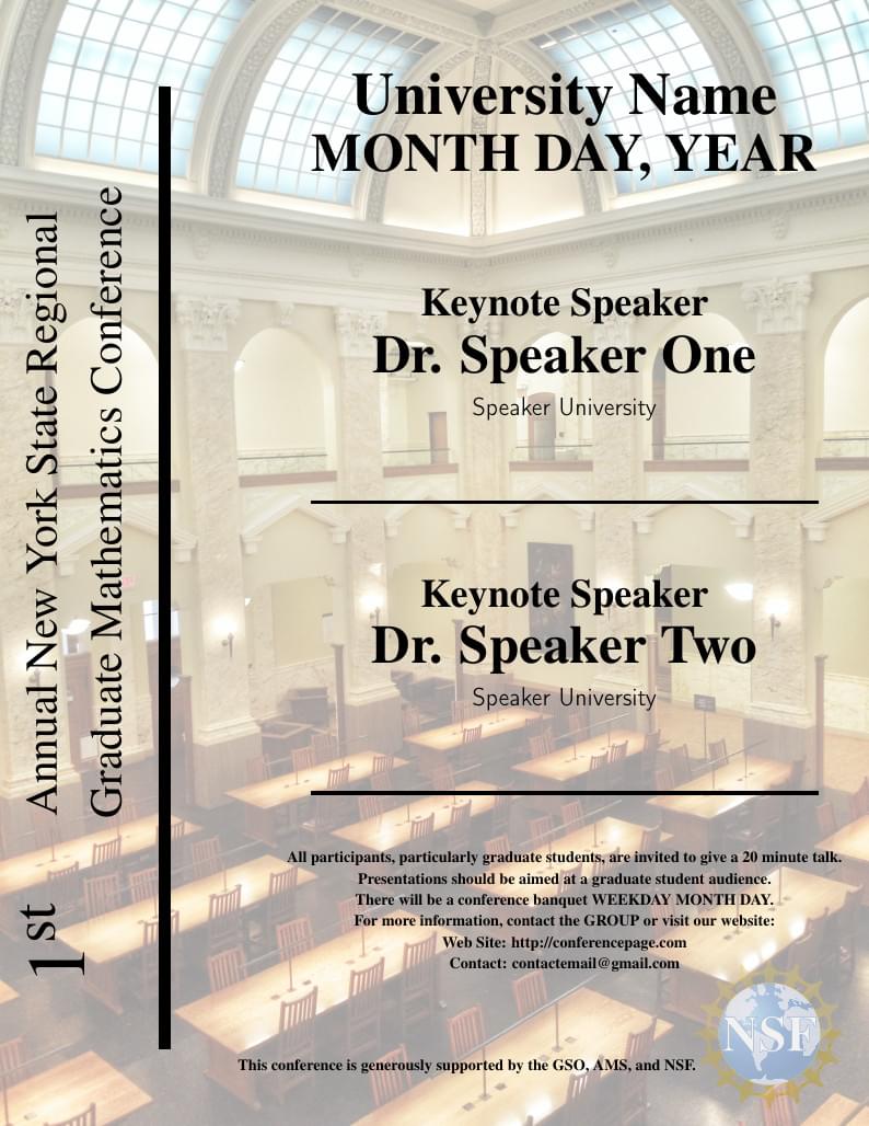 Conference Poster