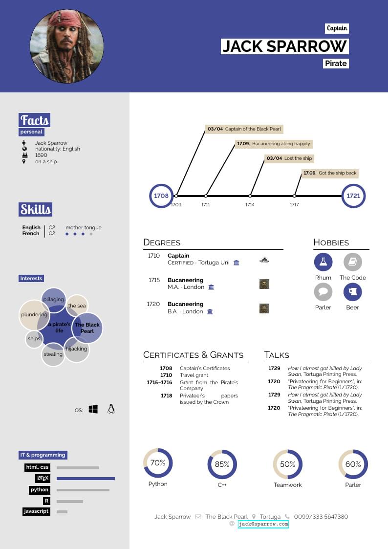 Timeline CV