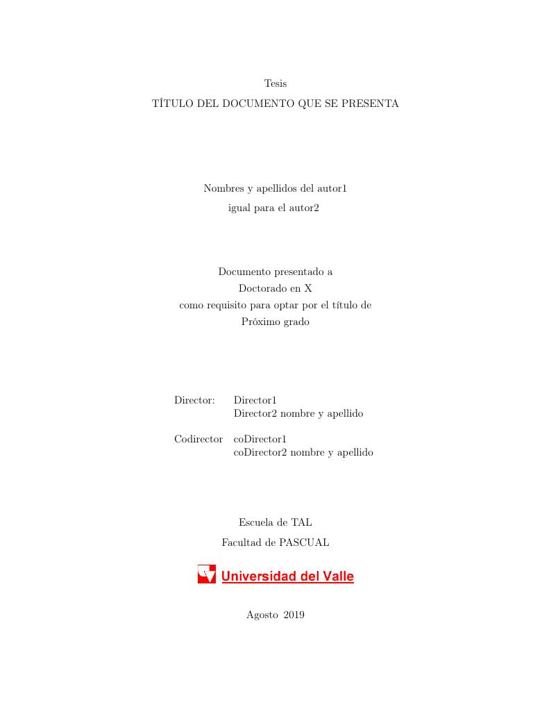 Tesis Universidad del Valle (Colombia)