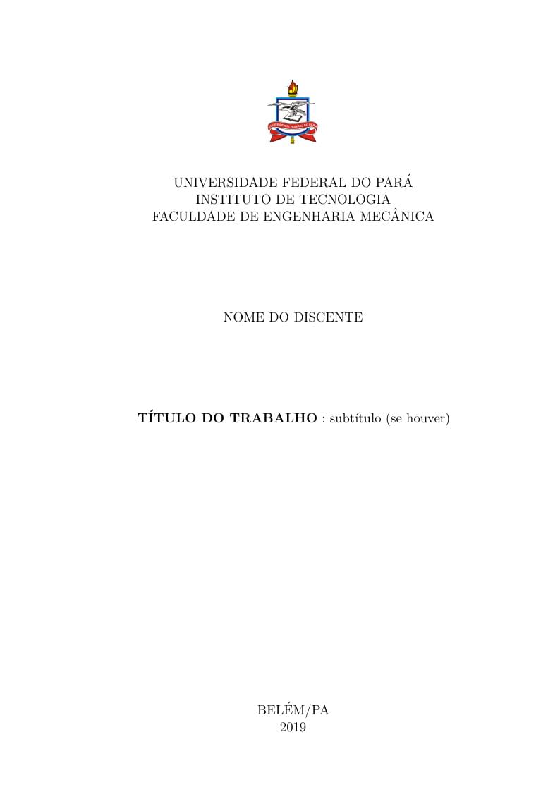 TCC FEM UFPA