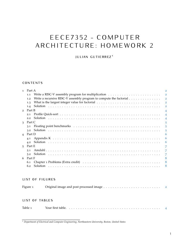 EECE7352 - Computer Architecture Homework Template