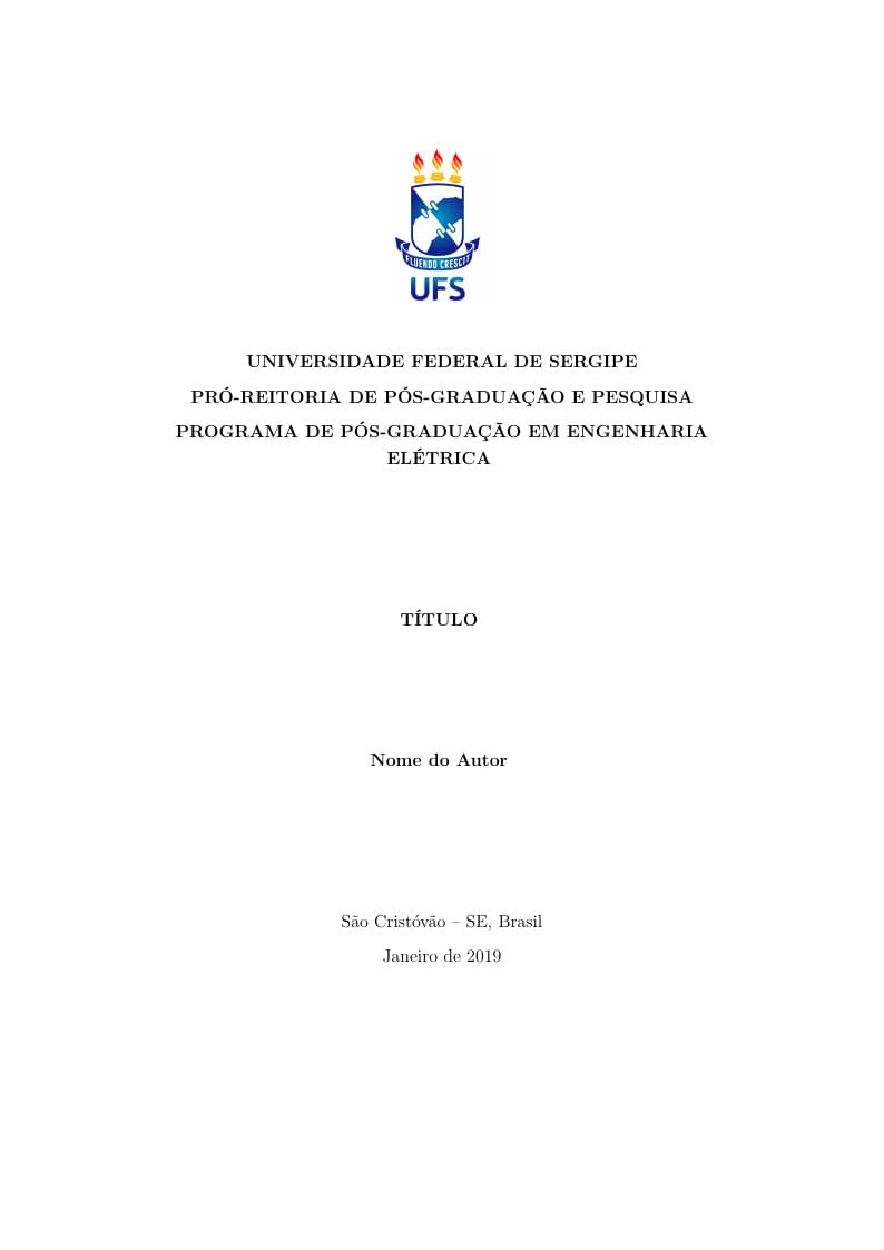 Dissertação PROEE - UFS