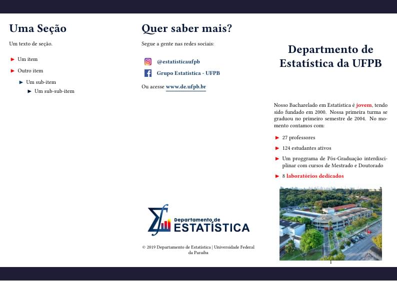 Template para Folders (DE-UFPB)