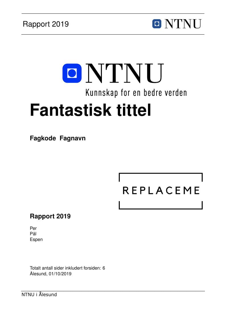 NTNU mal