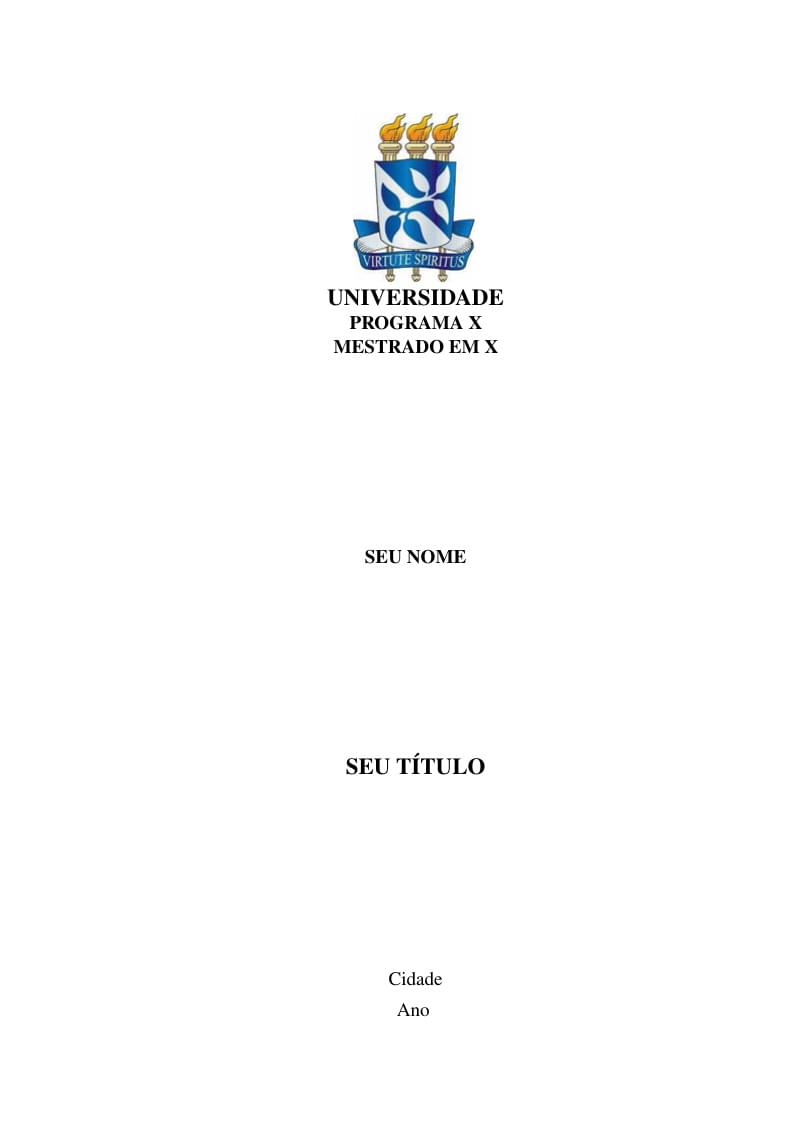 Dissertação e Teses - UFBA - PPGM