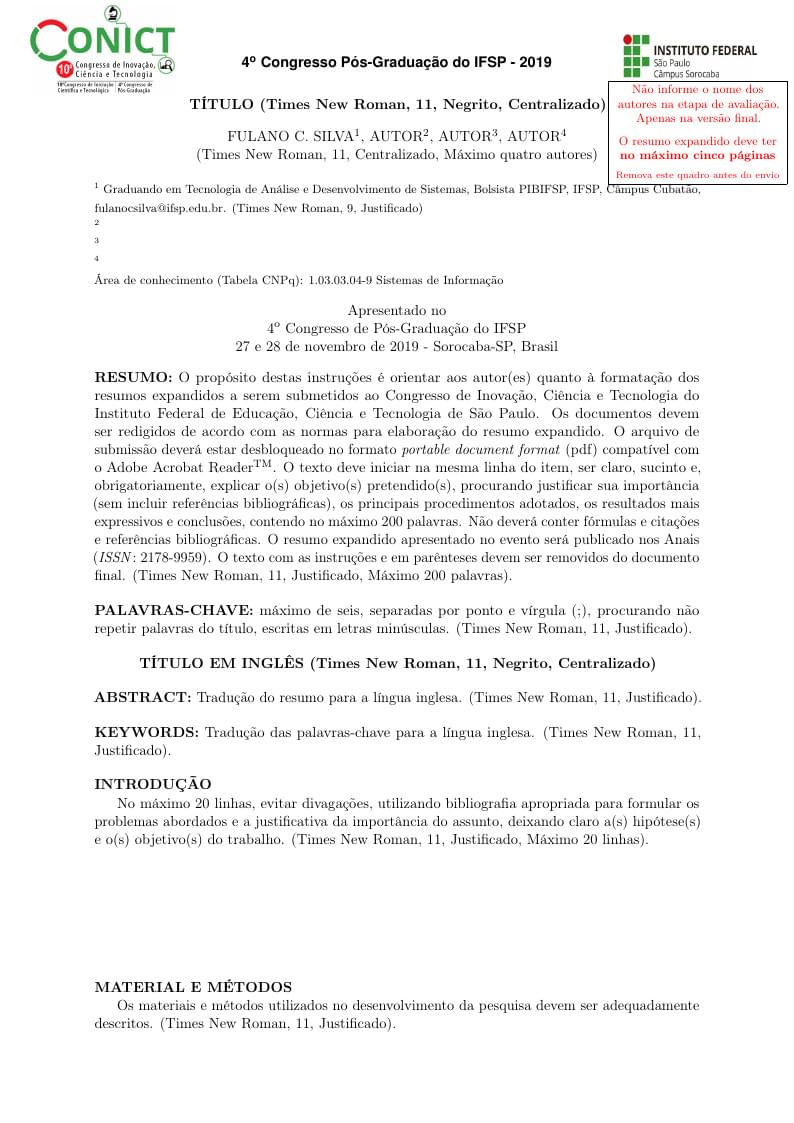 IFSP-CONPOG2019 Template