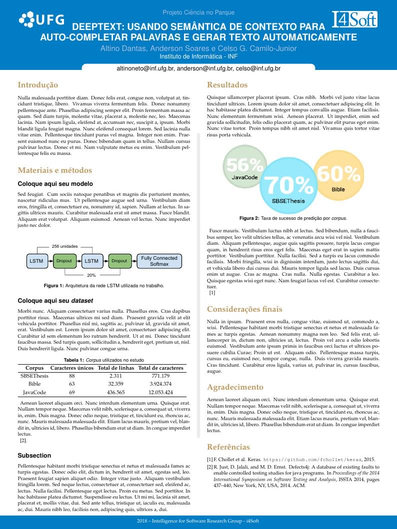Poster UFG