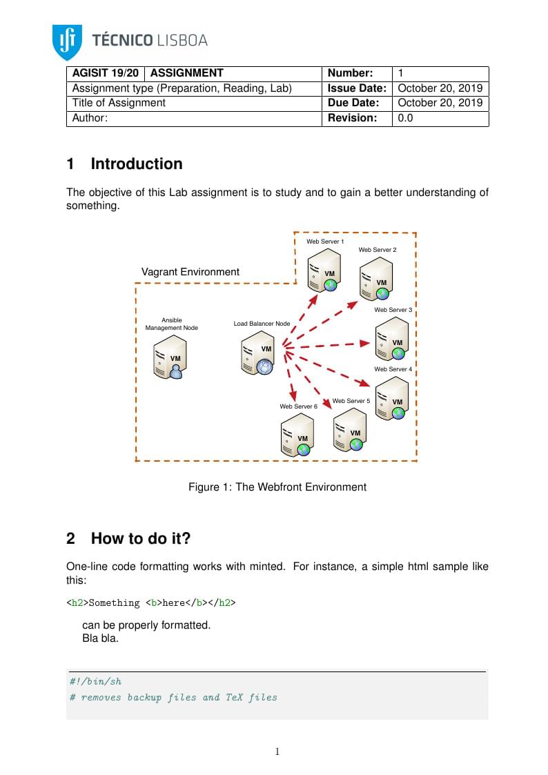 IST-UL Lab Guide