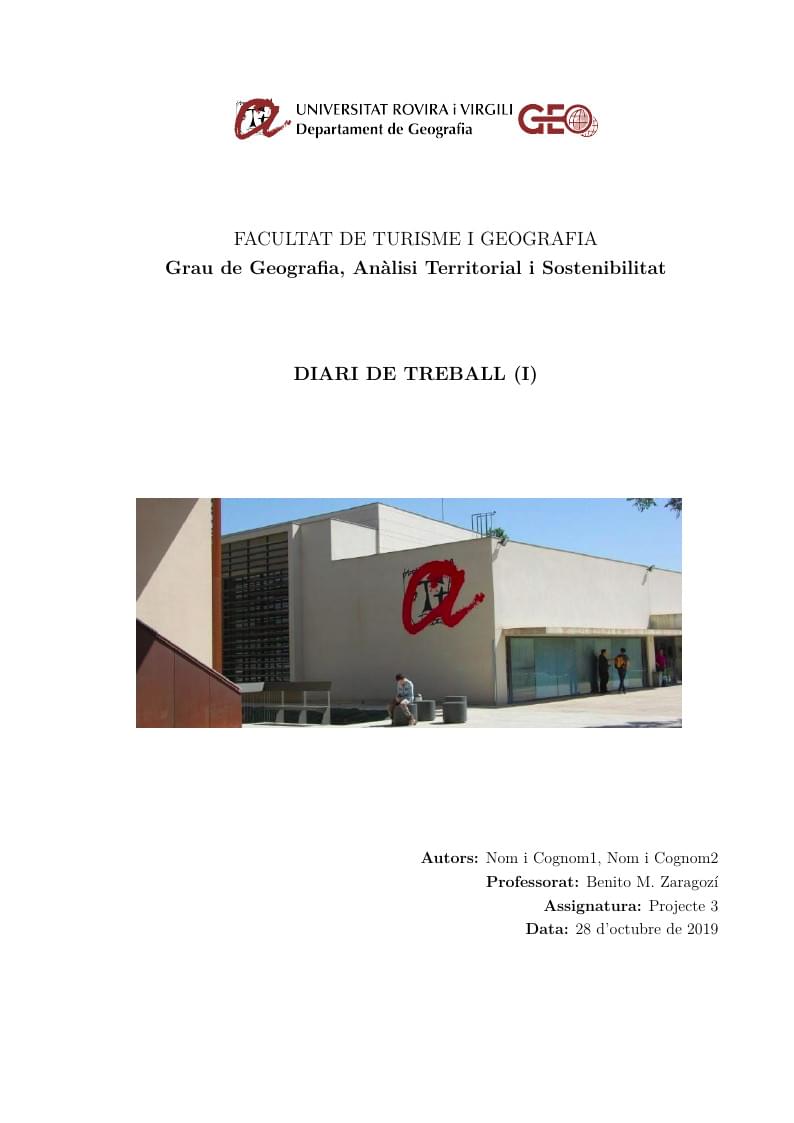 GeoURV Projecte 3 report template