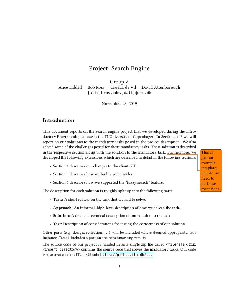 IP19 Report template