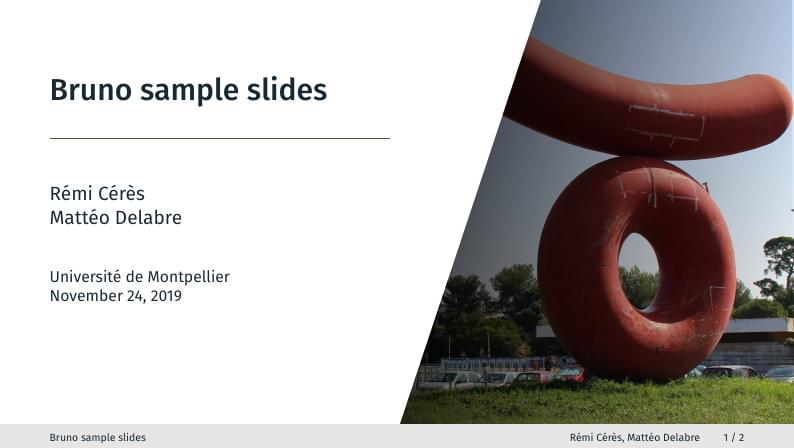 Bruno Beamer theme—template