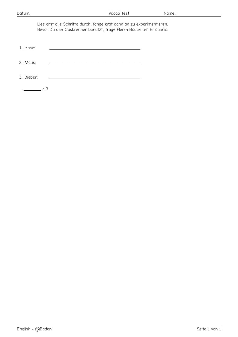 Example using the exam class and datatool to process CSV data