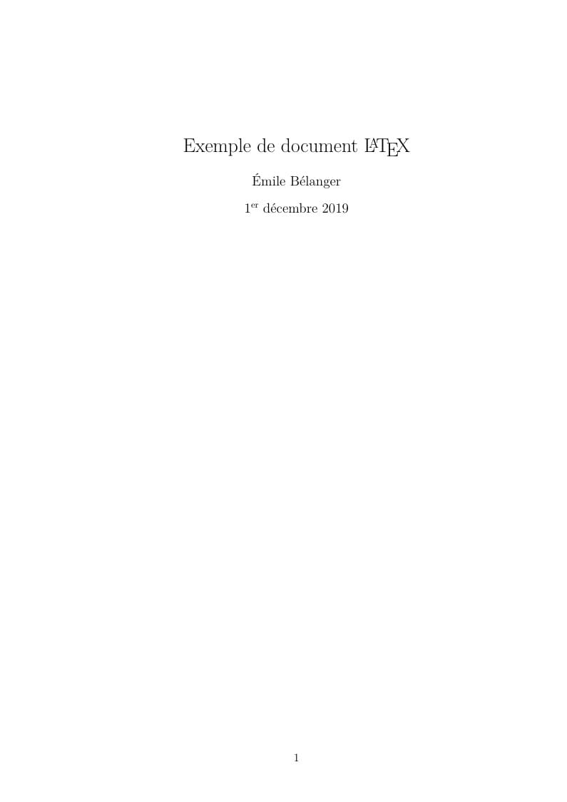 UQAC Exemple de base 2019