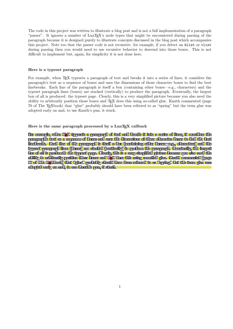 LuaTeX: Parsing typeset paragraphs