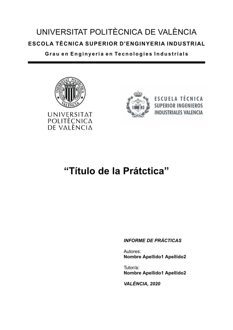 Informe de Prácticas UPV-GITI