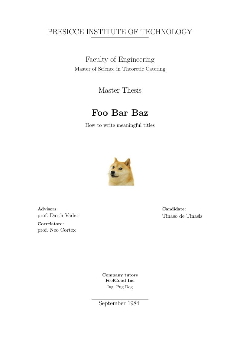 LaTeXi - English Template