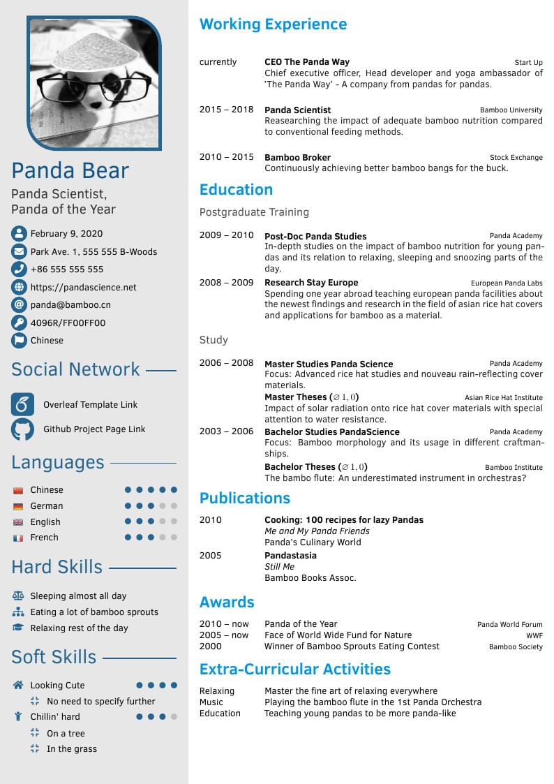 Forty Seconds CV