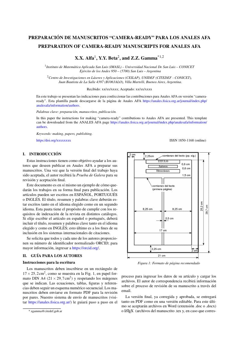 Plantilla revista Anales AFA