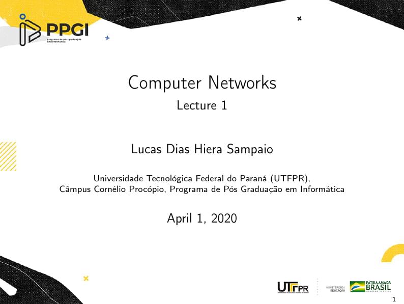 PPGI - UTFPR Slides Modelo