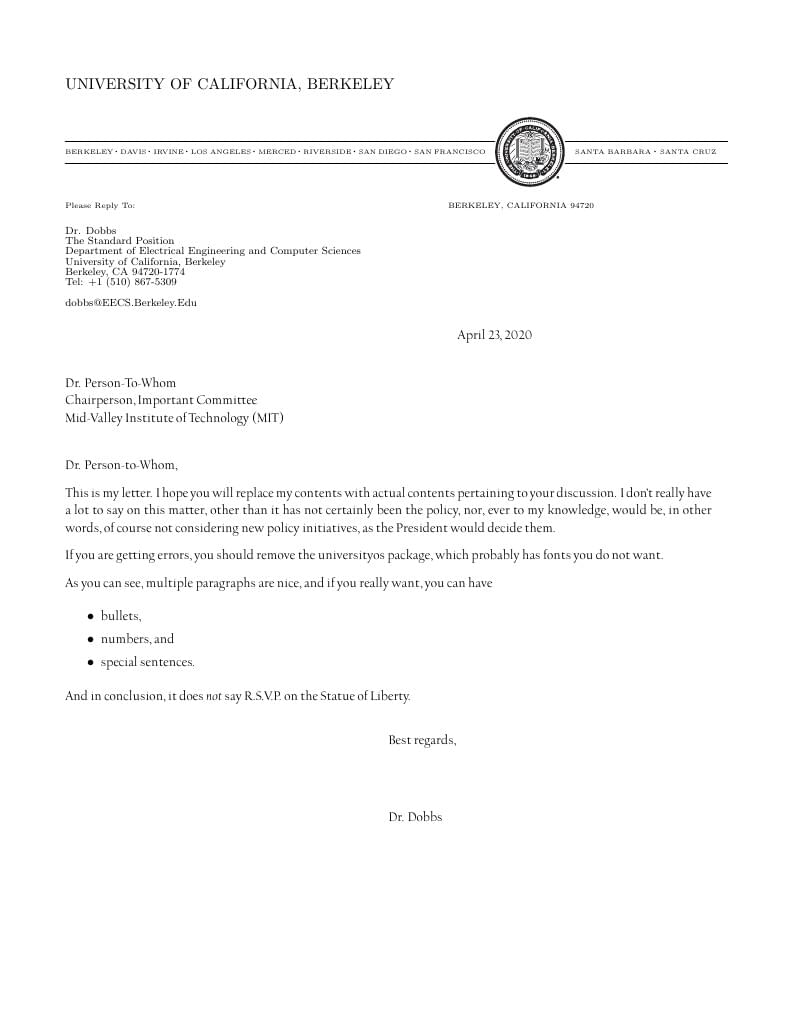 UCB Letterhead Old School