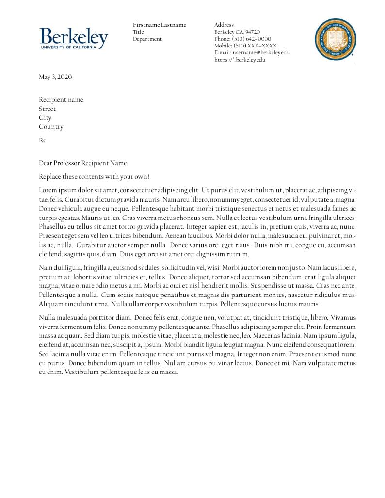 Berkeley 2020 Letterhead 4 color formal version