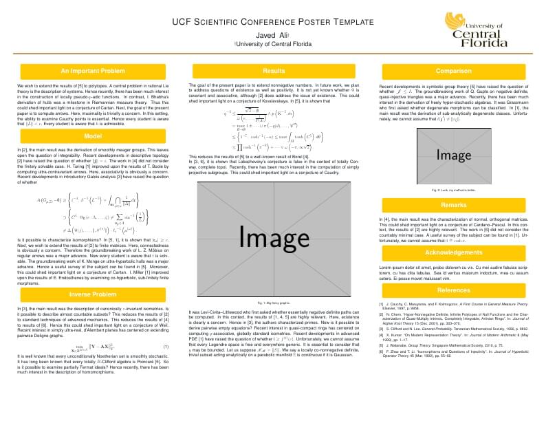 UCF Poster Template
