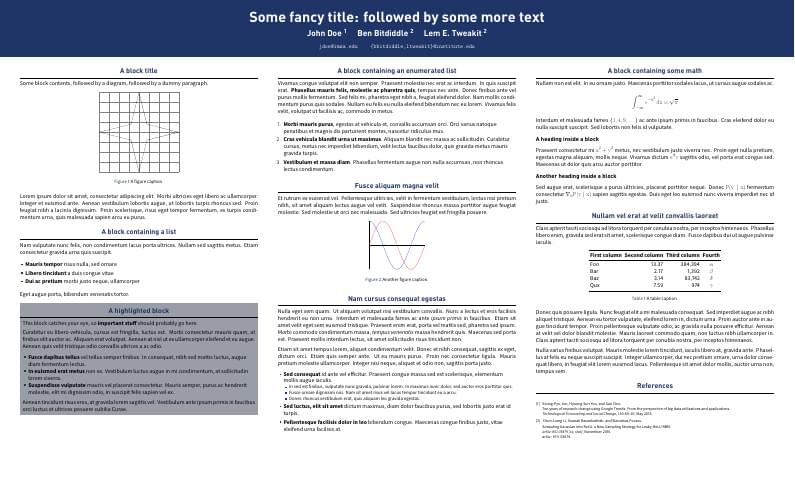 IMSA Poster Template