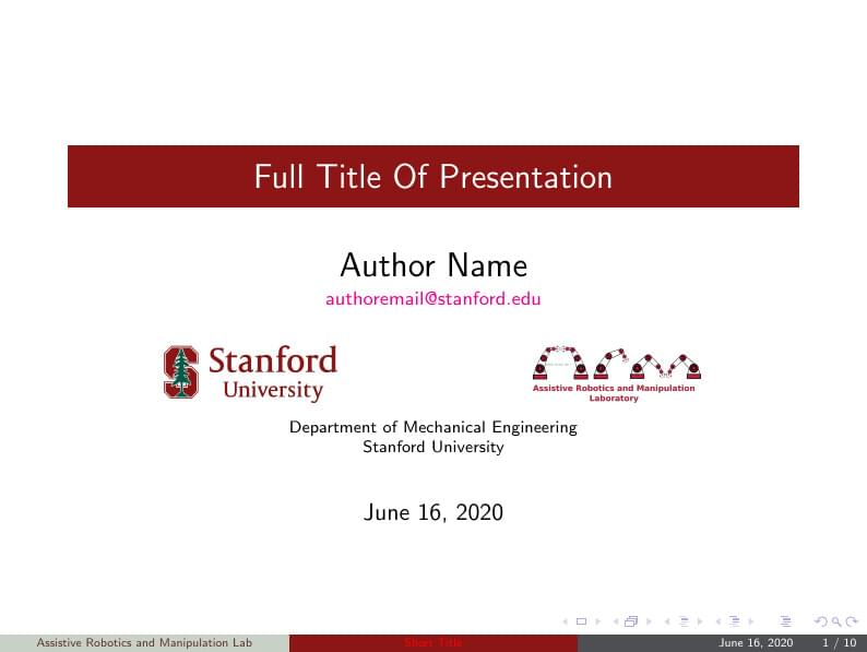 ARMLab_LaTeX_Beamer_Template