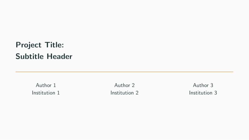 Econ Slides Template