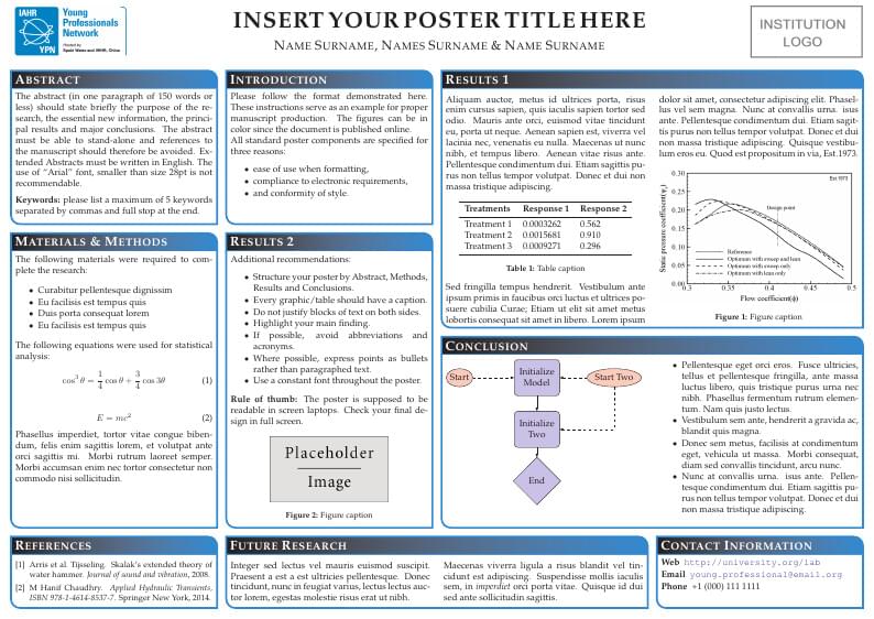 IAHR conference poster