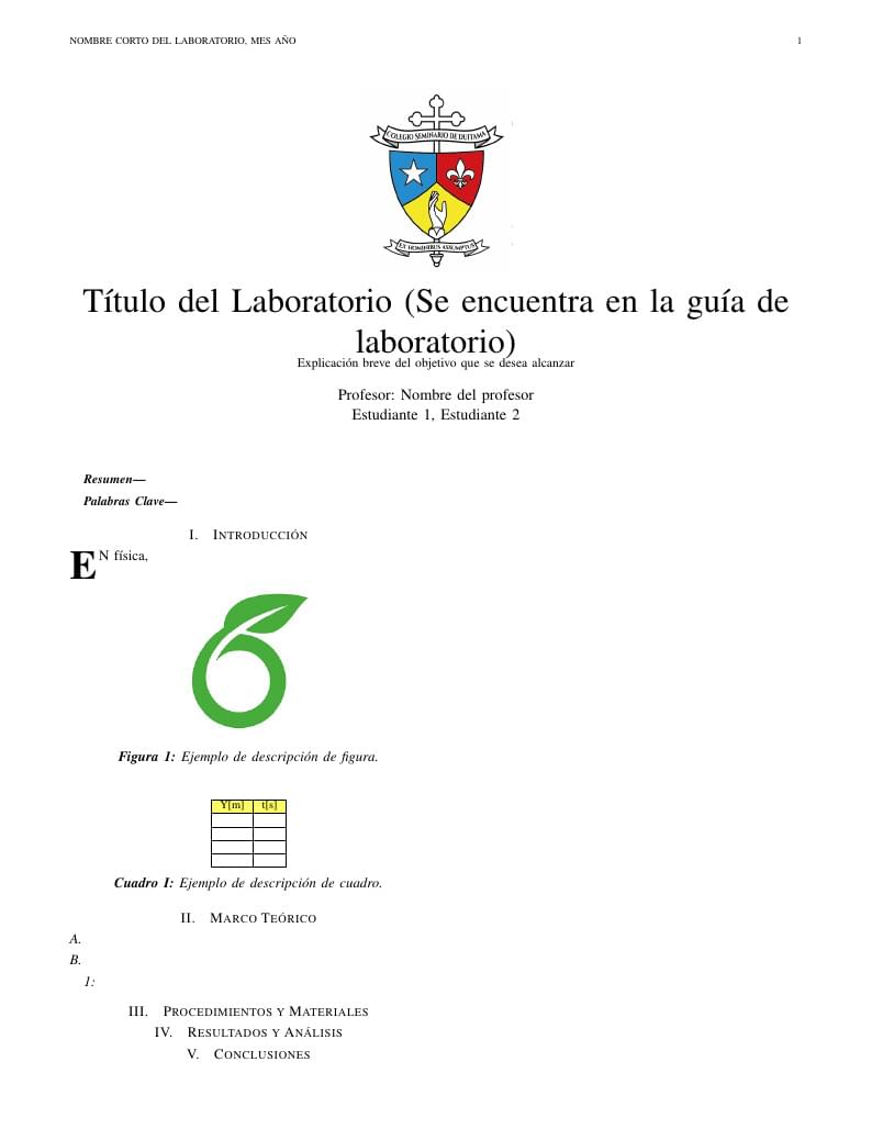 Plantilla_Informe Laboratorio