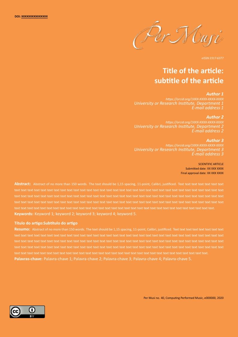 Template Revista Per Musi