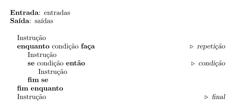UFSCar - DC - CAP: escrita de algoritmos