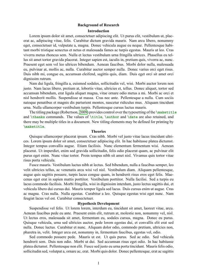 RGC GRF Proposal Template