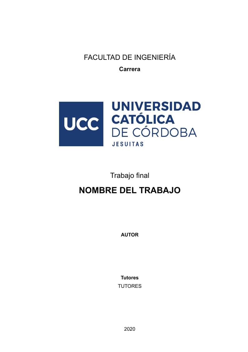 Tesis Ingeniería UCC