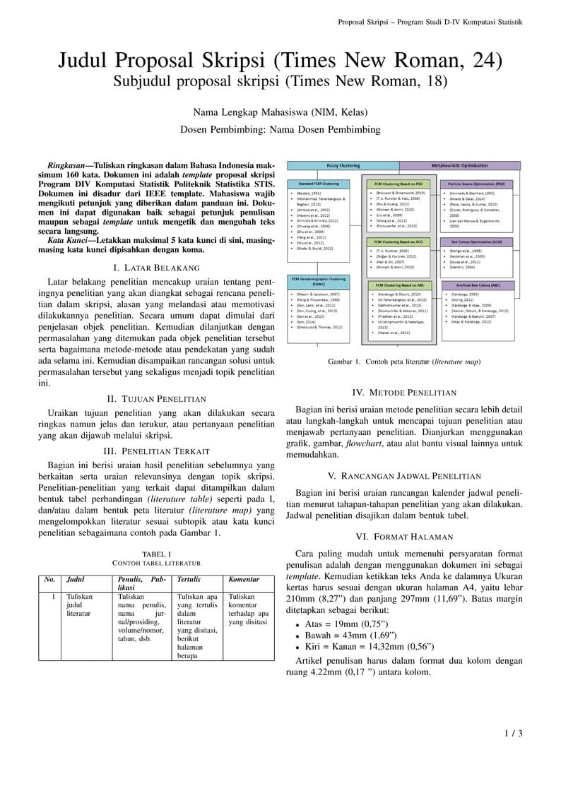 Template for Final Work Proposal